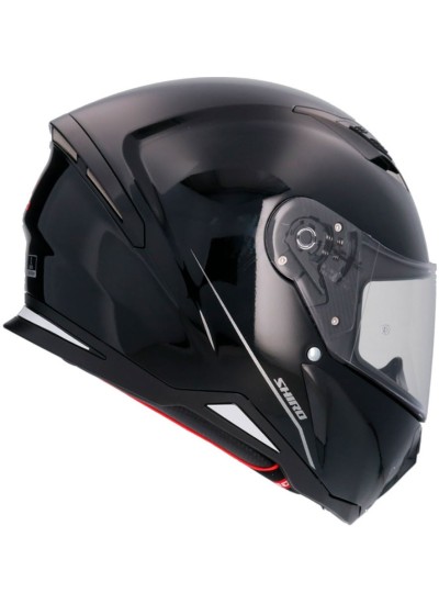 CASCO SHIRO HUNTER MONOCOLOR NEGRO