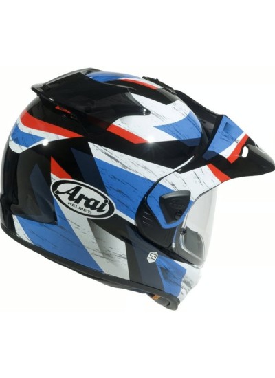 CASCO ARAI TOUR-X5 ANODIZE TRICOLOUR