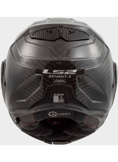 CASCO LS2 FF901 ADVANT X SOLID GLOSS-CARBONO-1