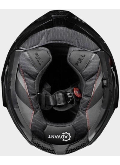 CASCO LS2 FF901 ADVANT X SOLID GLOSS-CARBONO-1