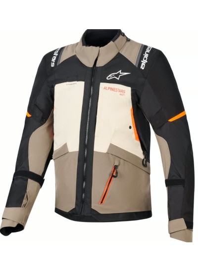 CHAQUETA ALPINESTARS ANDES V4 DRYSTAR WALNUT MASTIC BLACK