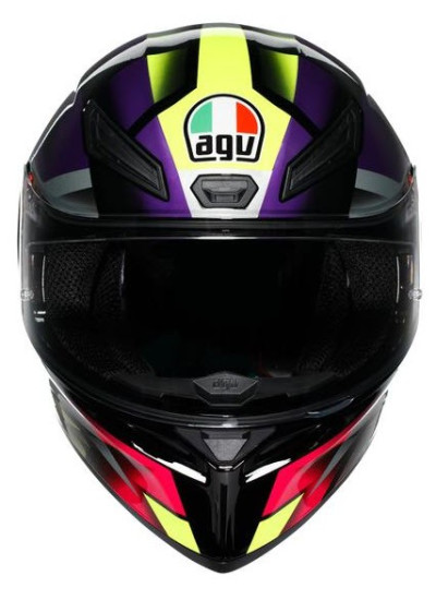 Casco AGV K1 S - FASTLAP - Negro-Violeta
