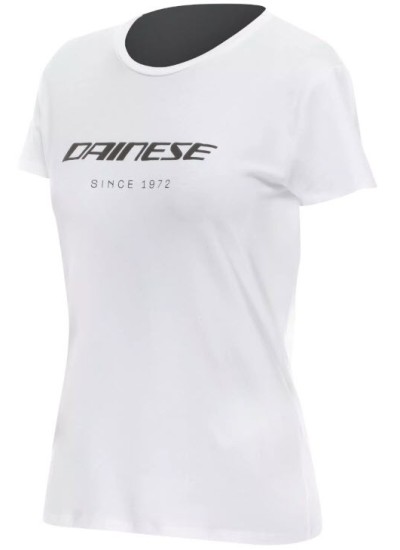 Camiseta DAINESE Essence Wordmark Lady blanco-1