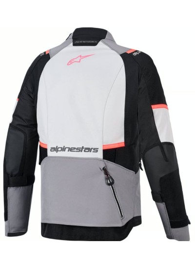 Chaqueta ALPINESTARS Stella Andes V4 Drystar Lady Dark Grey-Ice Grey-Black-Fluo Coral-1