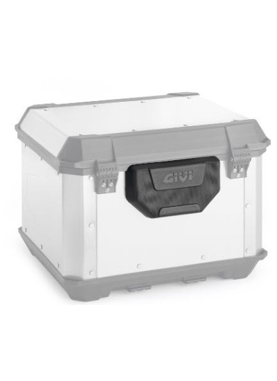 MALETA GIVI MONOLOCK ALPINA 44 LITROS ALUMINIO NATURAL