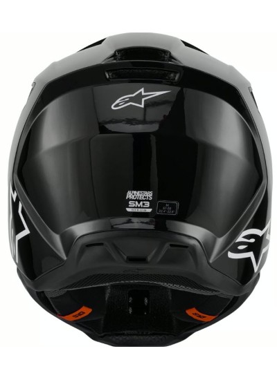 Casco ALPINESTARS S-M3 Black 2026-1