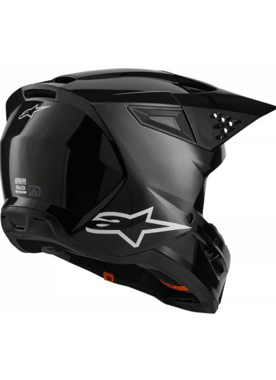 Casco ALPINESTARS S-M3 Black 2026-1