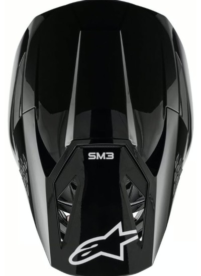 Casco ALPINESTARS S-M3 Black 2026-1