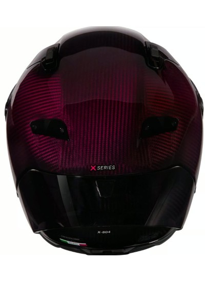 CASCO NOLAN X-804 RS ULTRA CARBON LÍQUIDO RED-1