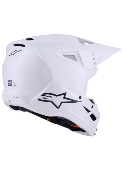 CASCO ALPINESTARS S-M3 SOLID BLANCO-1