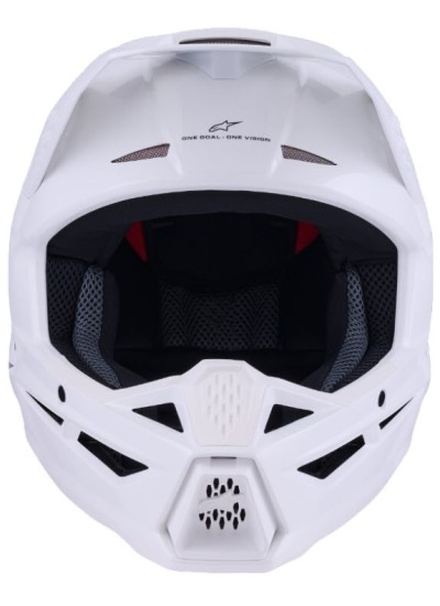 CASCO ALPINESTARS S-M3 SOLID BLANCO-1