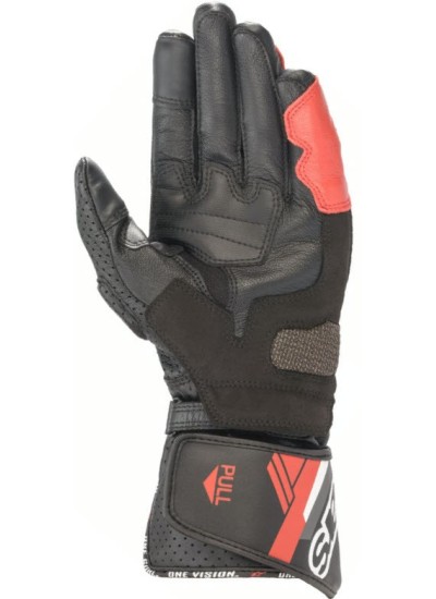 GUANTES ALPINESTARS SP-8 V3 NEGRO-BLANCO-ROJO-1