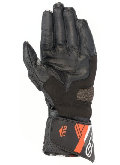 GUANTES ALPINESTARS SP-8 V3 BLACK RED FLUOR