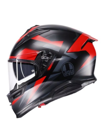 CASCO AGV K7 E2206 MPLK GLIMPSE MATT NEGRO-ROJO-1