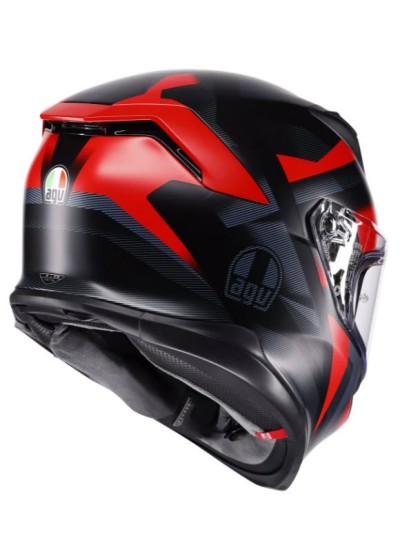 CASCO AGV K7 E2206 MPLK GLIMPSE MATT NEGRO-ROJO-1