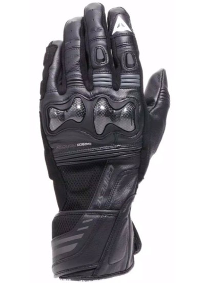 GUANTES DAINESE REACTO CARBON SHORT NEGRO-ANTRACITA-1